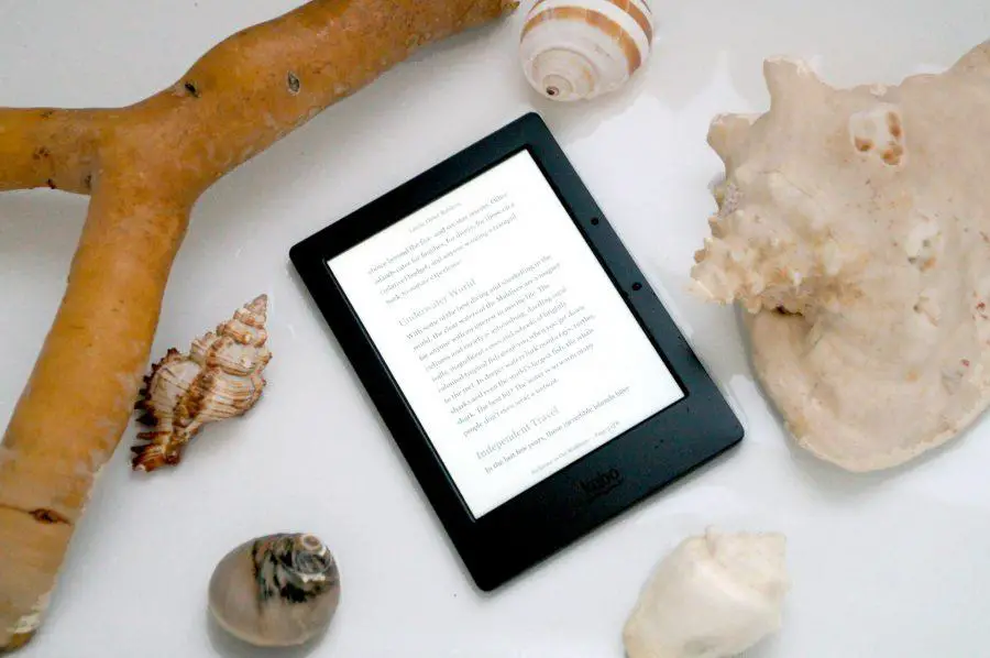 The waterproof kobo aura h20 the only ereader you will ever need on your travels 2