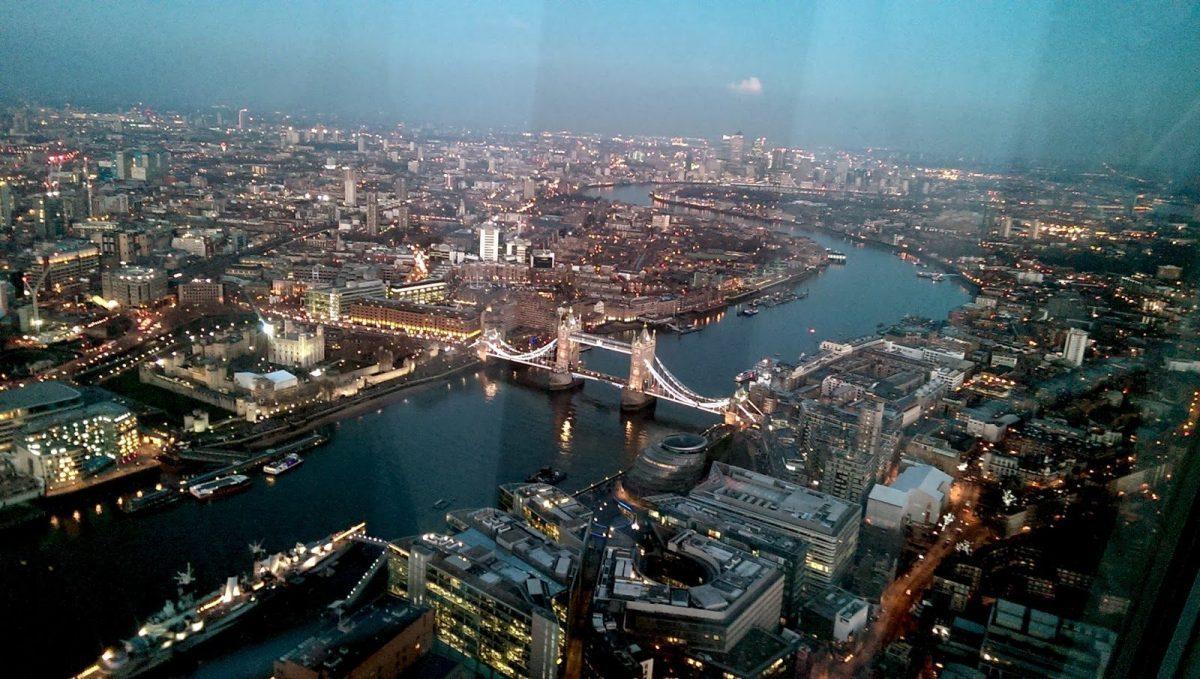 Lunch at the Shard A Review 01 The View from the Shard - a review
