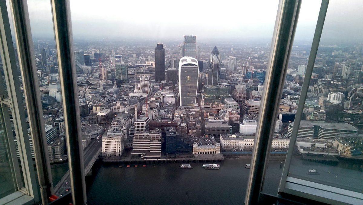 Lunch at the Shard A Review 28 The View from the Shard - a review