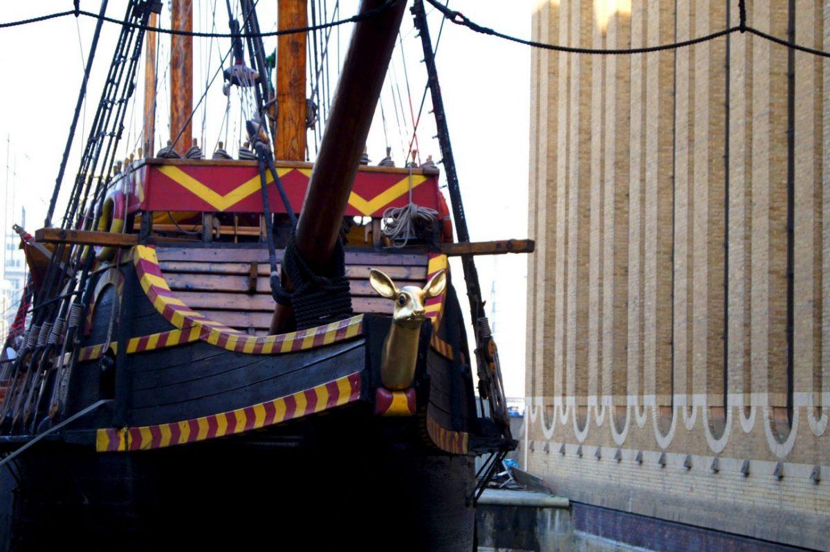 Tides of Time a Riverside Walk with Context Travel The golden Hinde II