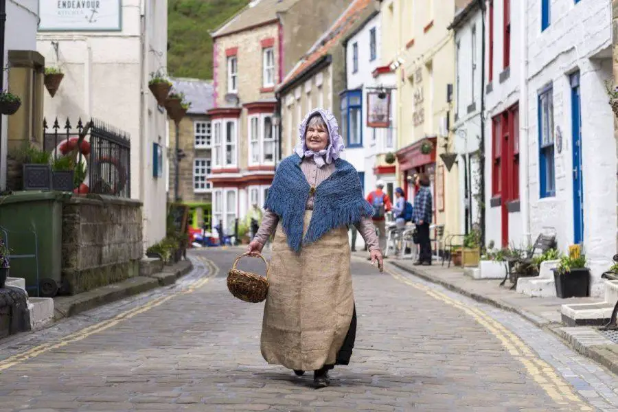 North York Moors Coast - FISH FILLET FEAST FESTIVAL - Staithes fisherwoman-1