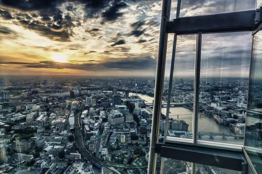 The view from the shard