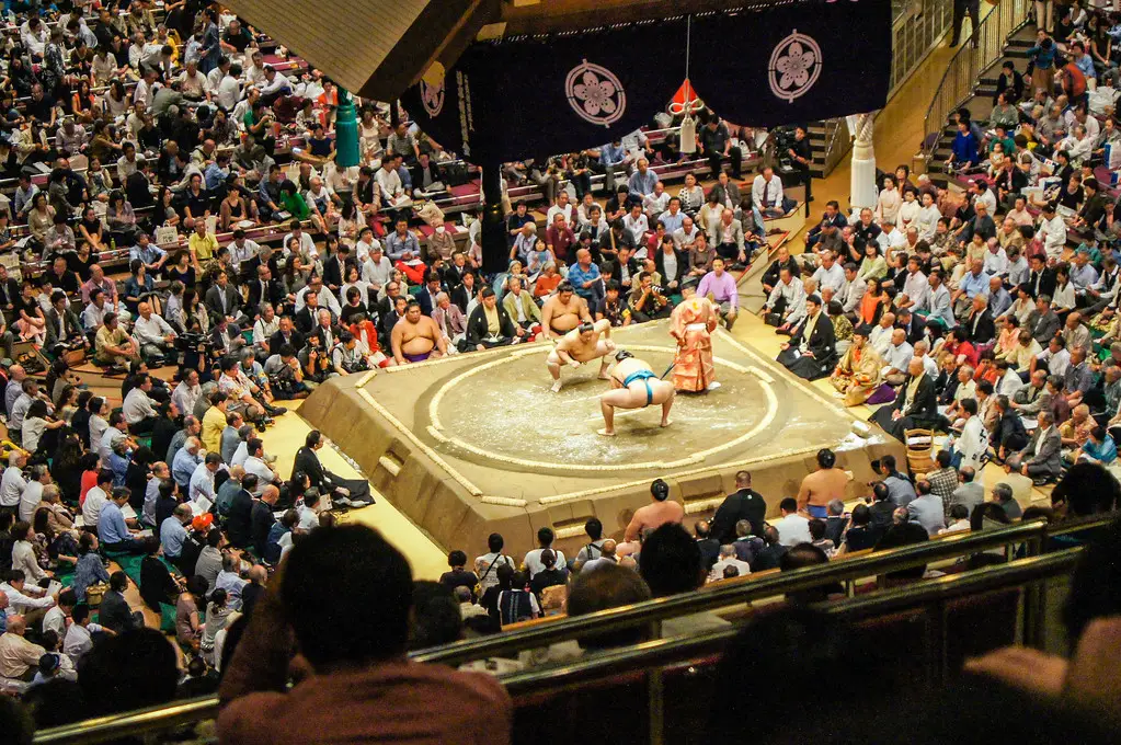 Sumo Wrestling in Tokyo