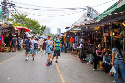 Chatuchak Weekend Market in Bangkok