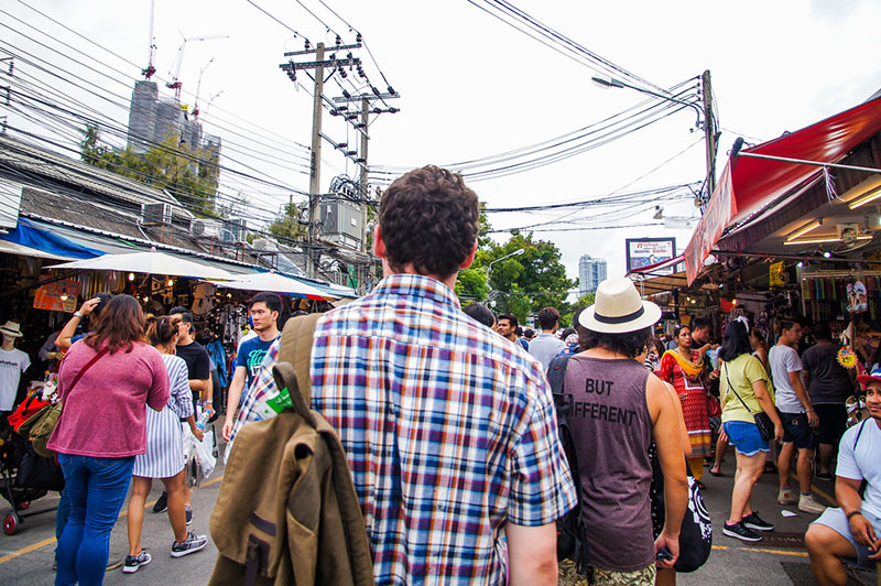 Chatuchak Weekend Market in Bangkok