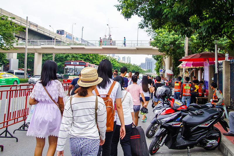Chatuchak Weekend Market in Bangkok