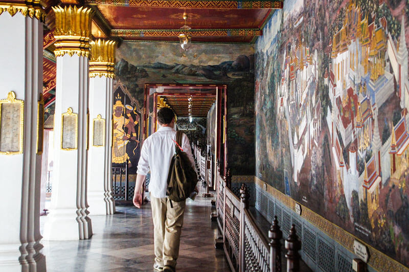 Grand Palace complex in Bangkok