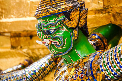 Grand Palace complex in Bangkok