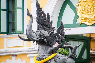 Ministry of Defence and Old Big Gun Museum in Bangkok