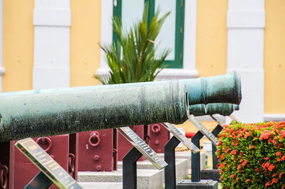 Ministry of Defence and Old Big Gun Museum in Bangkok