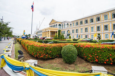 Ministry of Defence and Old Big Gun Museum in Bangkok