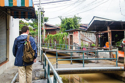 Thonburi canals in Bangkok