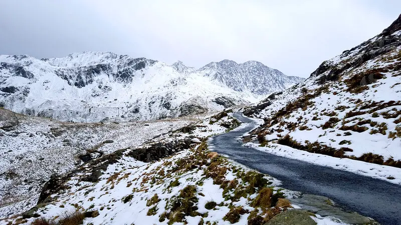 Find you Epic Climbing Snowdon in Winter via the Miners Track 7 L