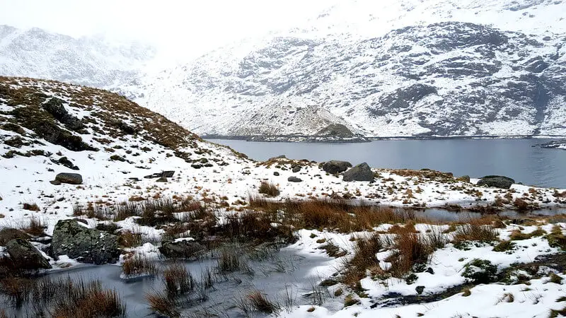 Find you Epic Climbing Snowdon in Winter via the Miners Track 8 L