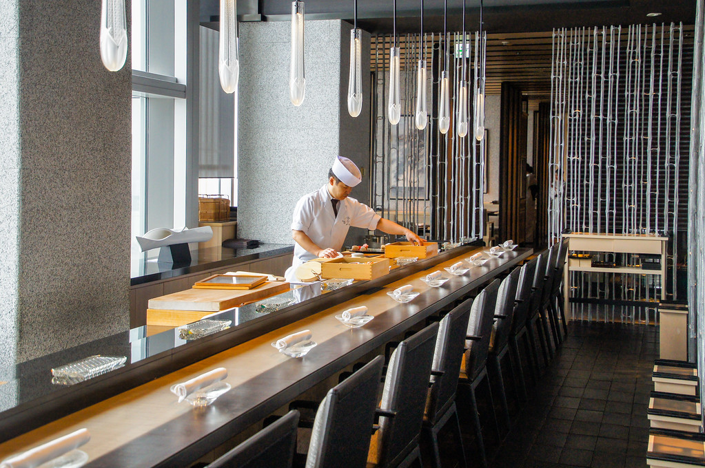 Hinokizaka restaurant in Ritz-Carlton Tokyo