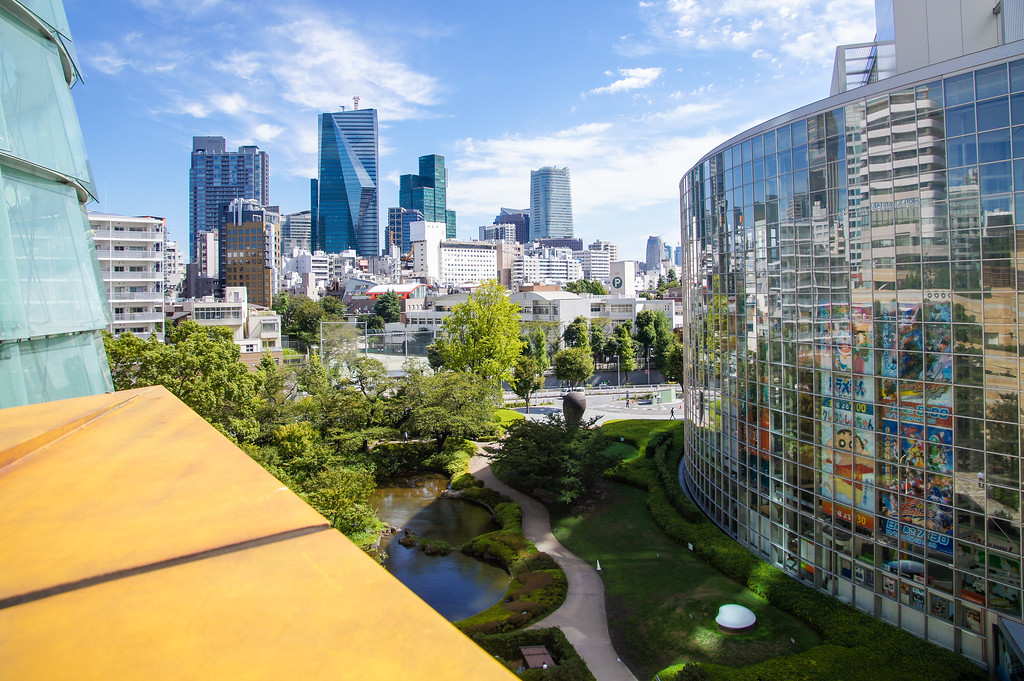 Roppongi hills near the Ritz-Carlton Tokyo