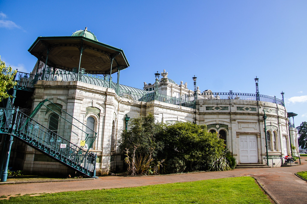 The pavilion in torquay devon from other side The pavilion in torquay devon from other side