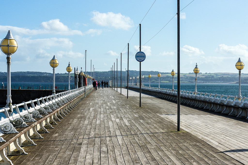 Victorian princess pier in torquay in devon Victorian princess pier in torquay in devon