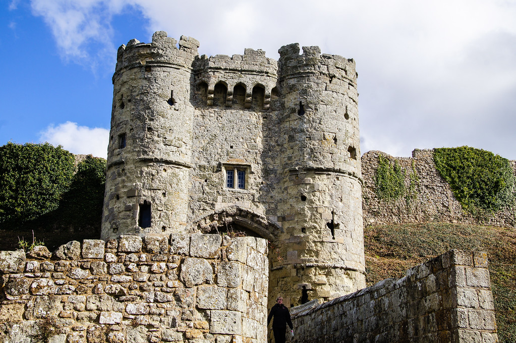 carisbrooked castle on the isle of wight Carisbrooke Castle on the Isle of Wight