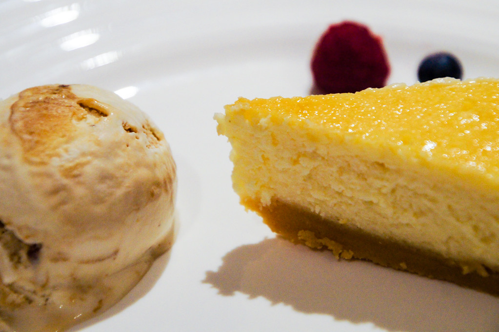 cheesecake dessert at keats cottage on the isle of wight Cheesecake dessert at keats cottage on the isle of wight
