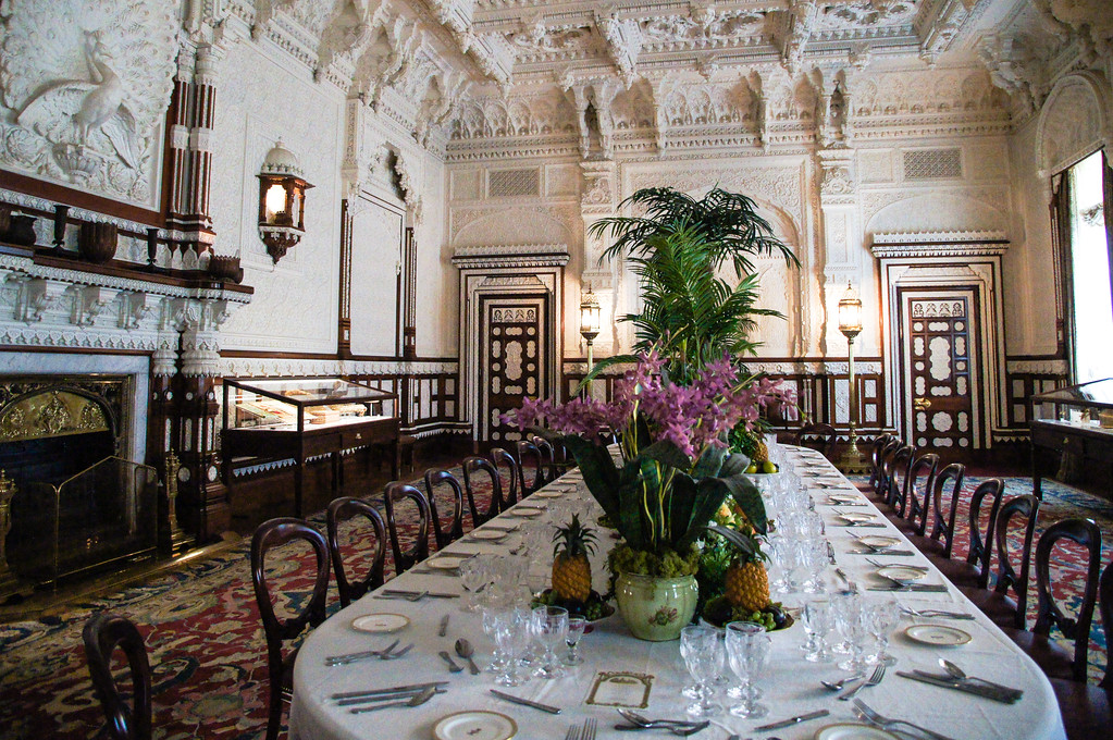 dining room at osborne house on the isle of wight Dining room at osborne house on the isle of wight