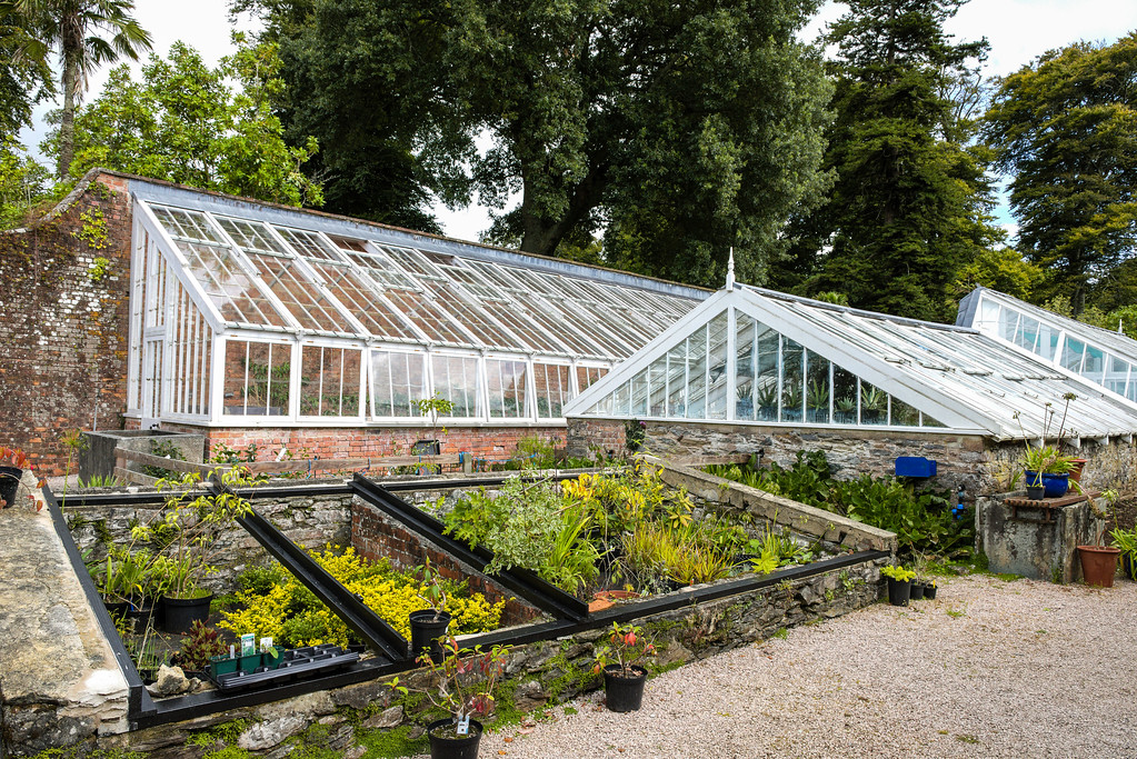 greenhouses in the garden of agatha christie greenway in devon greenhouses in the garden of agatha christie greenway in devon