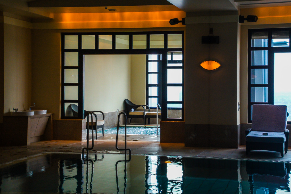 Inside the spa at the Ritz-Carlton Tokyo