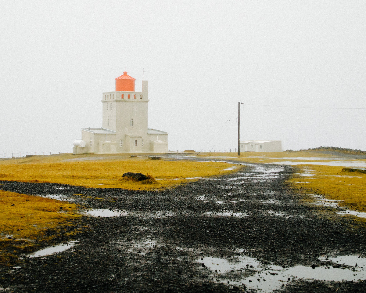 Lighthouse at Dyrhólaey