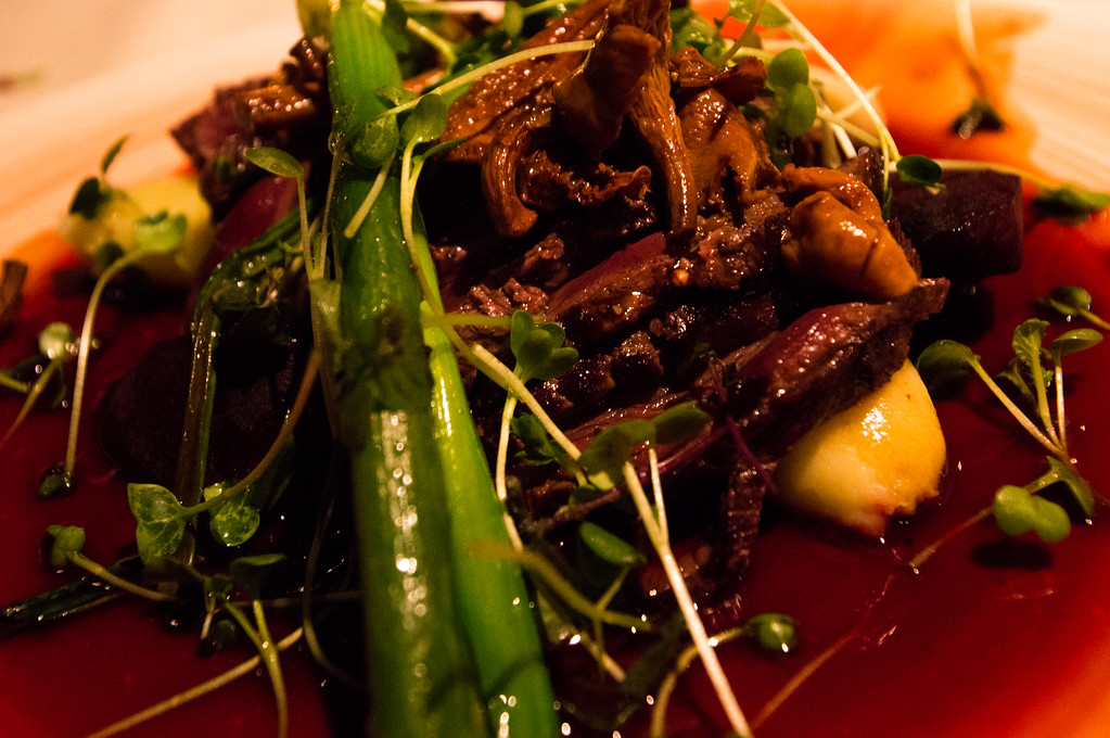 Main course at hotel ranga restaurant