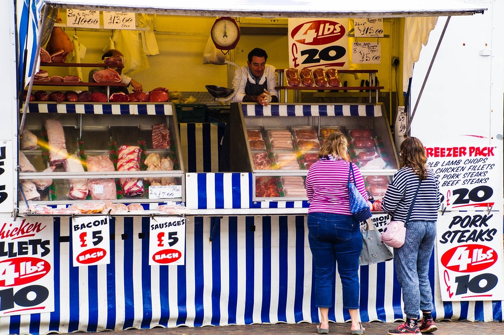 newbury market butcher stall 1 newbury market butcher stall 1