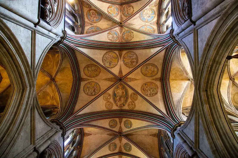 salisbury cathedral decorative ceiling