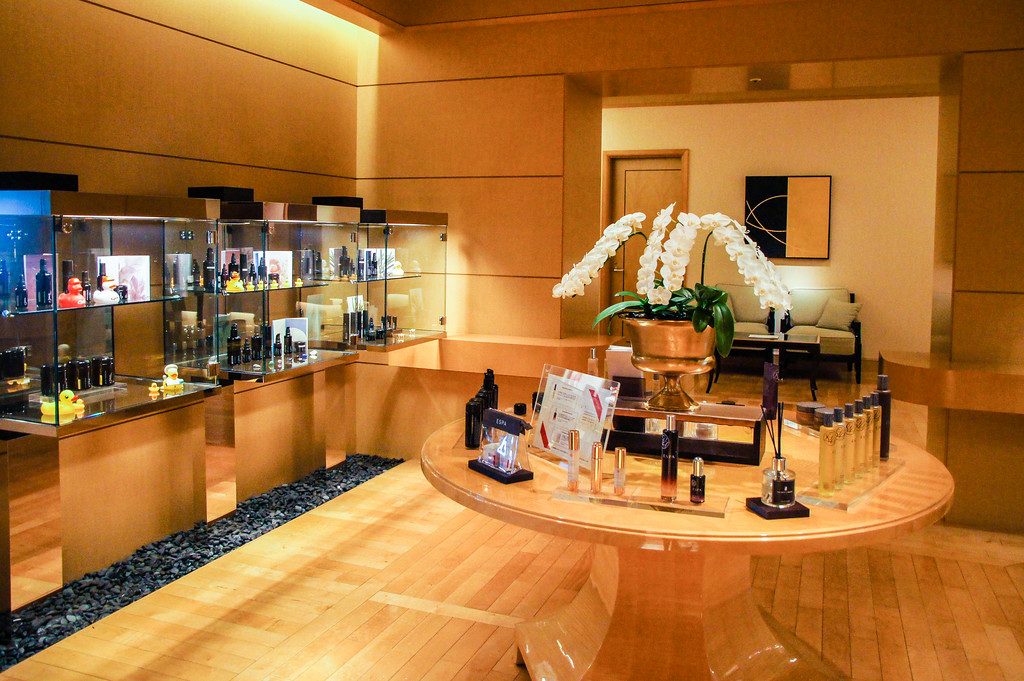 Shop in the spa at the Ritz-Carlton Tokyo