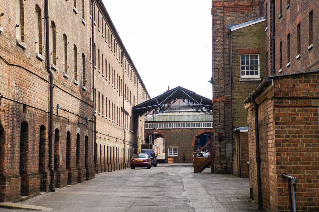 the anchor wharf store houses at the historic dockyard chatham