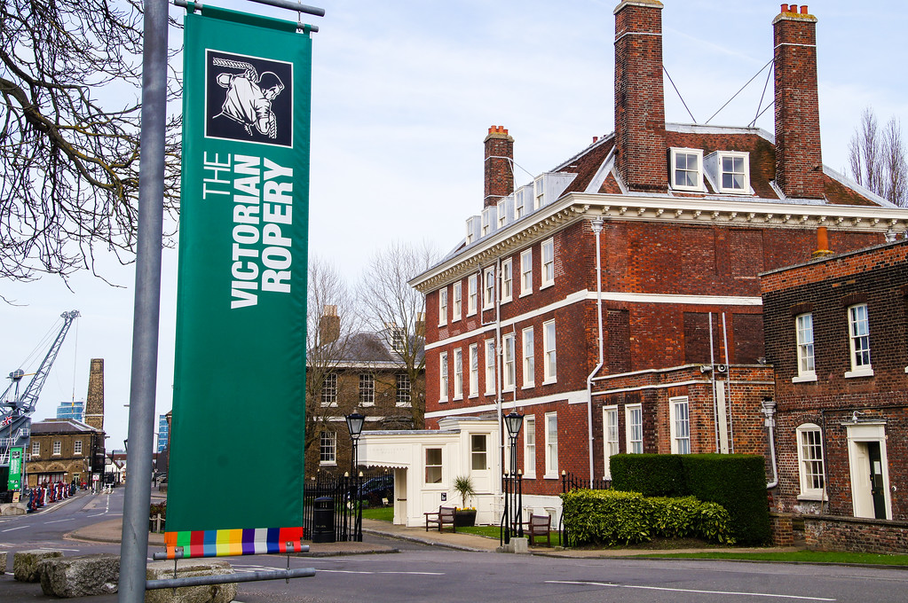 the commissioner house at the historic dockyard chatham