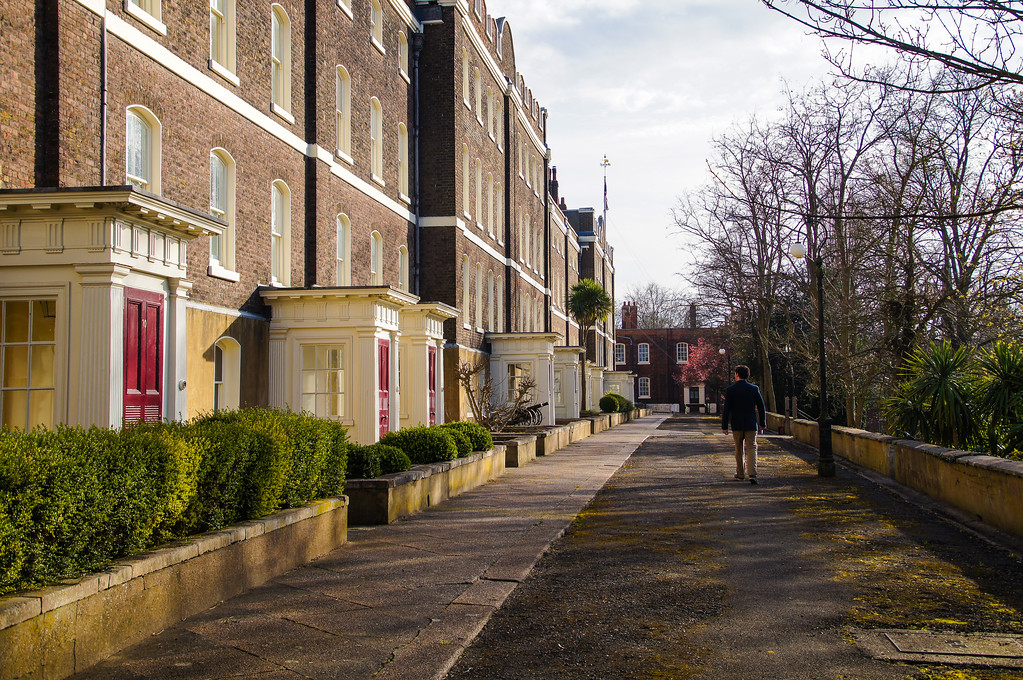 the officers terrace at the historic dockyard chatham