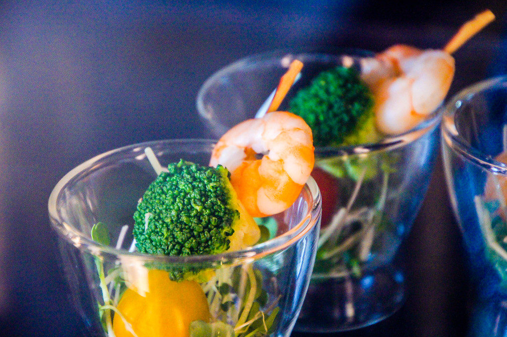 Vegetables on breakfast buffet in the Ritz-Carlton Tokyo
