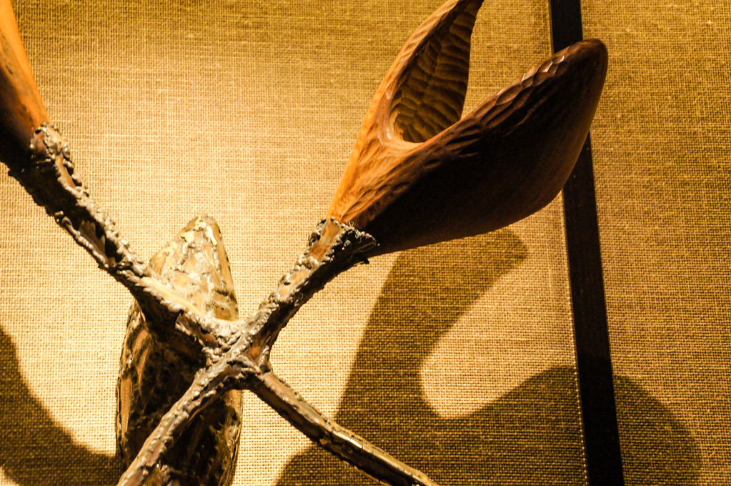 Wall decor in the club lounge at the Ritz-Carlton Tokyo