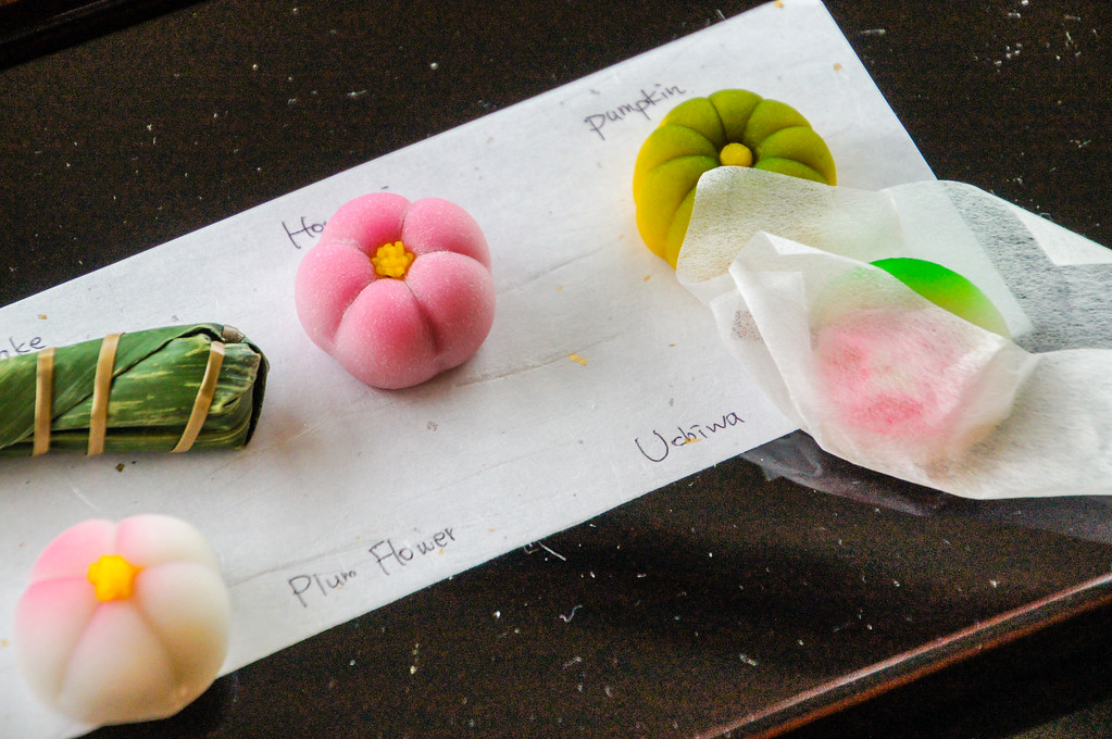 Welcome sweets at the Ritz-Carlton Tokyo