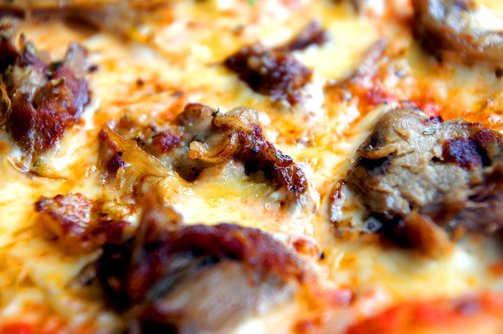 Barbecue Pulled Pork Pizza at rocket italian fusion restaurant in london picture 4 Barbecue Pulled Pork Pizza at rocket italian fusion restaurant in london picture 4
