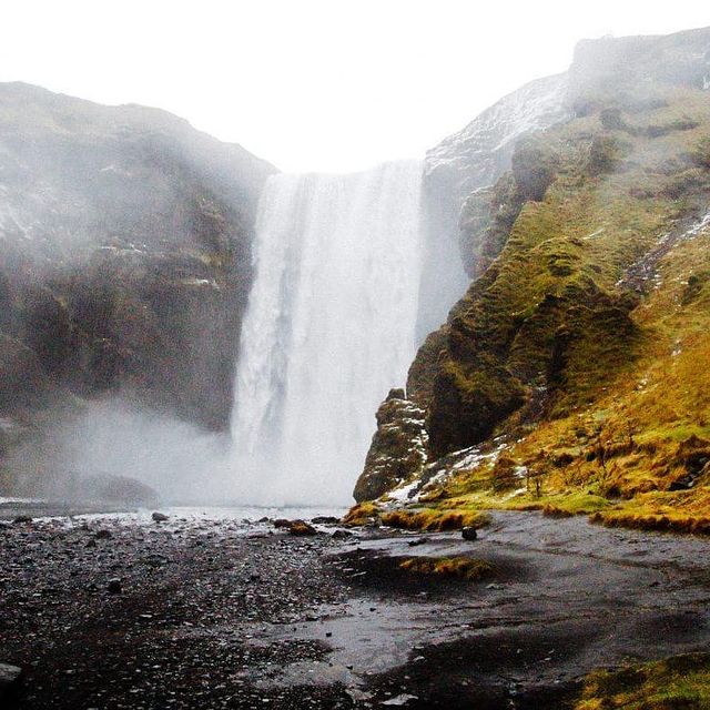 Skogafoss in Iceland Skogafoss waterfall in Iceland