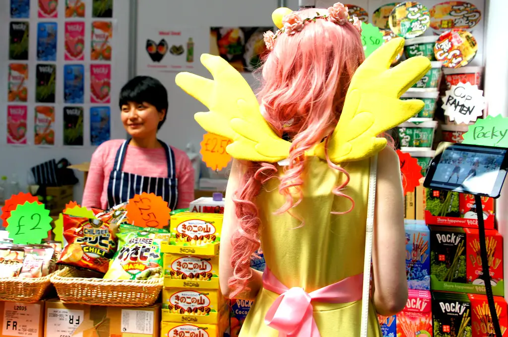 anime costume fairy at hyper japan in london