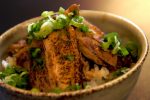 Chashu don served at Kanada-Ya Haymarket in London