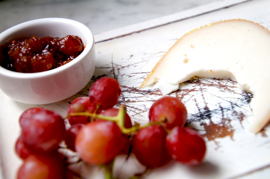 cheese board and grapes at no1 duke street richmond london picture 2