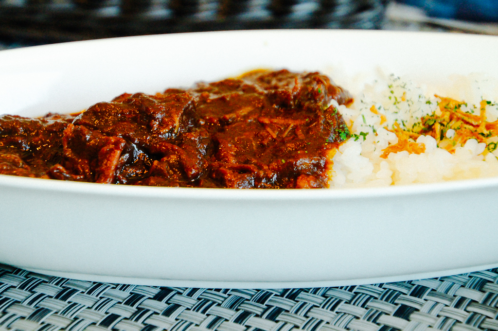 curry for dinner in Gate hotel kaminarimon