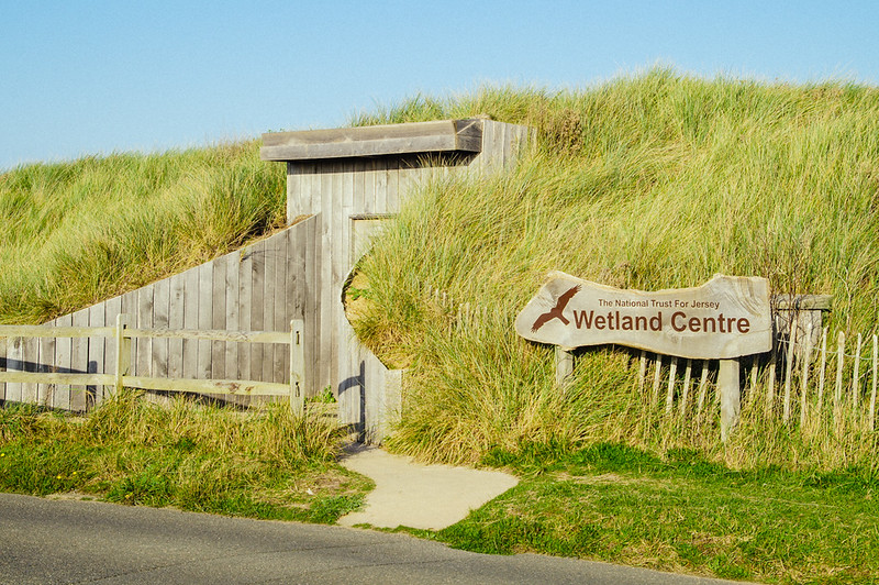 Entrance to the Jersey Wetland Centre