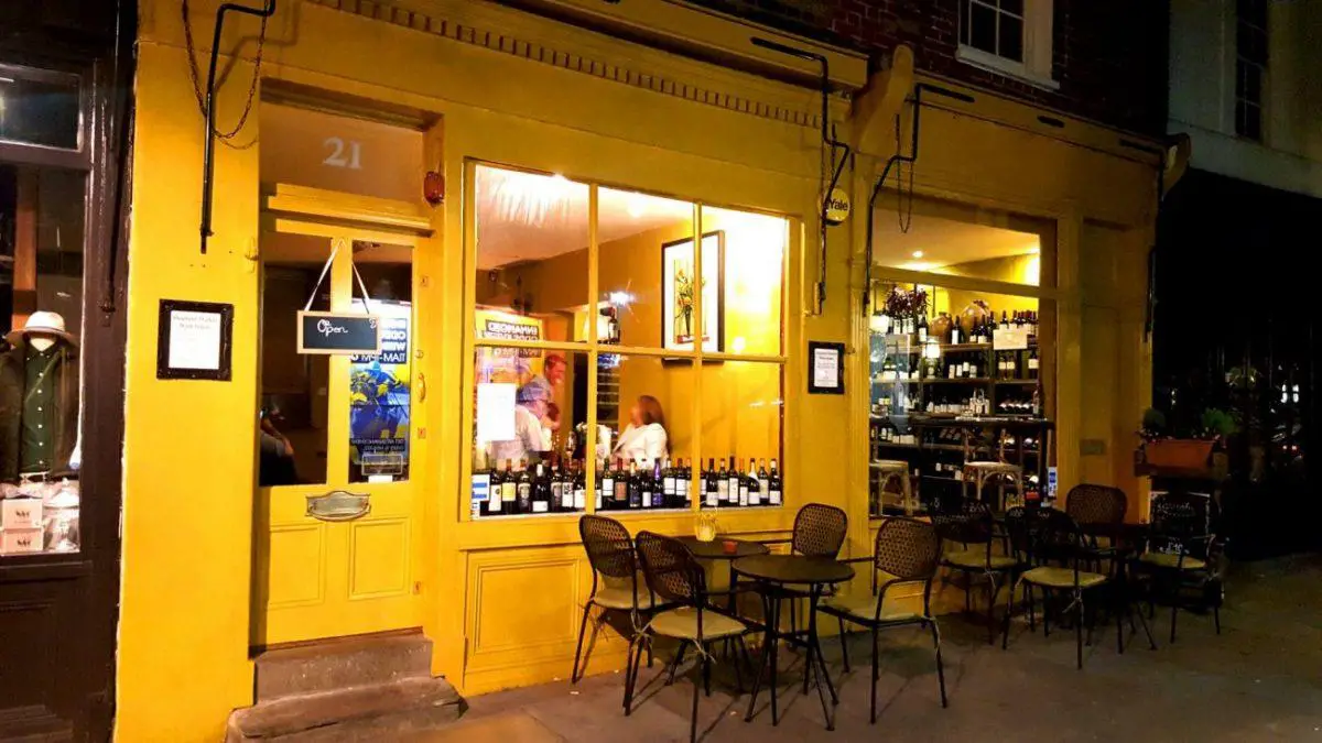 exterior of Shepherd Market Wine House London exterior of Shepherd Market Wine House London