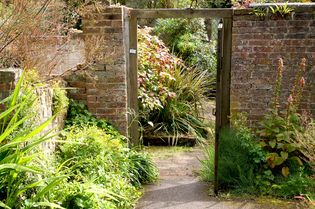 old potting shed ruins in borde hill gardens Old potting shed ruins in Borde Hill Garden