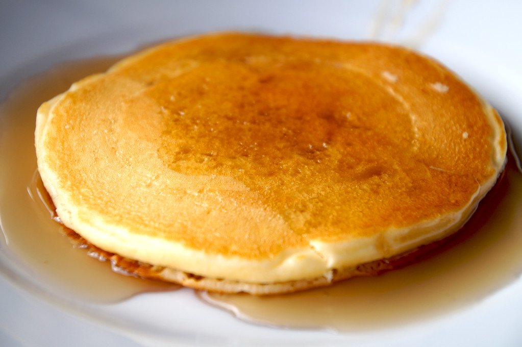 pancakes for breakfast at panviman chiang mai in thailand Pancakes for breakfast at Panviman Chiang Mai Spa Resort