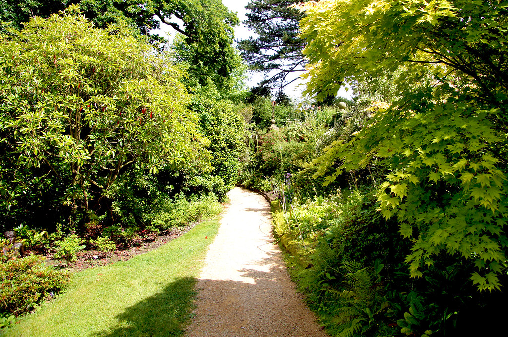 path through garden of allah in borde hill gardens Path through garden of allah in Borde Hill Garden