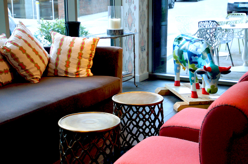 reception area of the harbour spa hotel